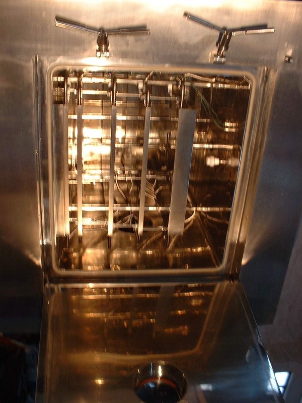 Máquina liofilizadora de refrigeración con capacidad de 60 kg / lote para viales