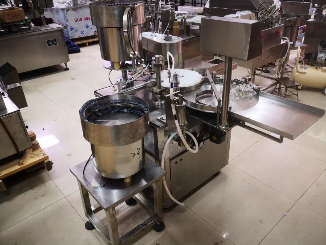 Exportar la máquina de llenado de líquidos de botellas de viales de Reino Unido con CE