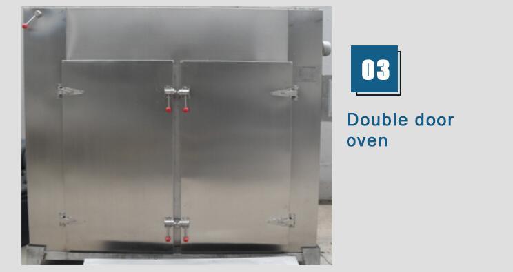 Máquina de horno secador circular de aire caliente de acero inoxidable SUS304 (CT-C-I) Cumplir con GMP