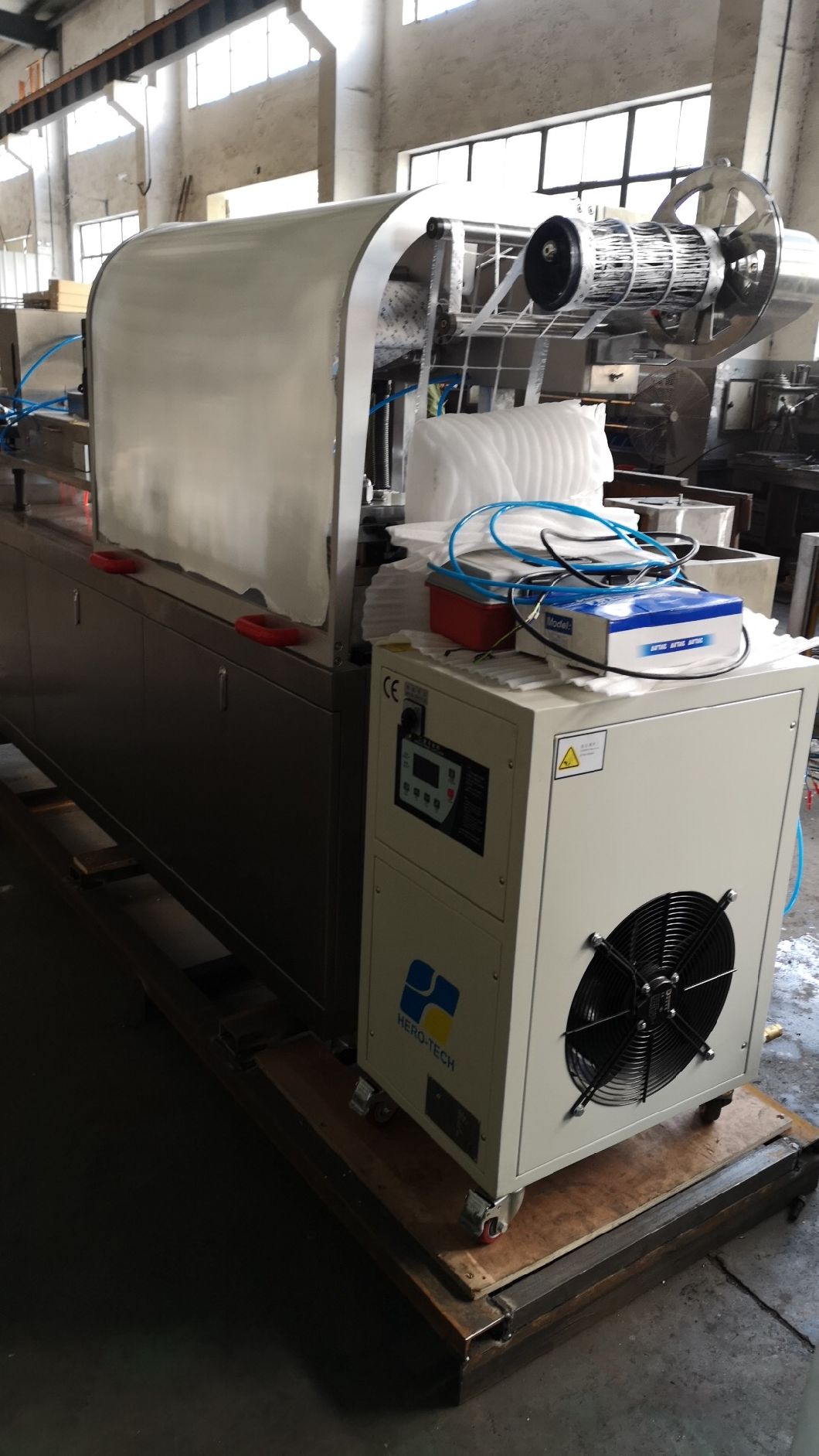 Venta caliente tableta cápsula Alu-PVC blister máquina de embalaje Dpp250