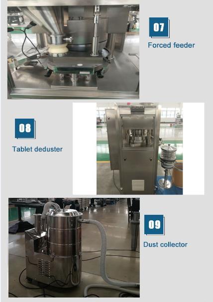 Prensa de tabletas de equipos farmacéuticos que hace la máquina para la píldora