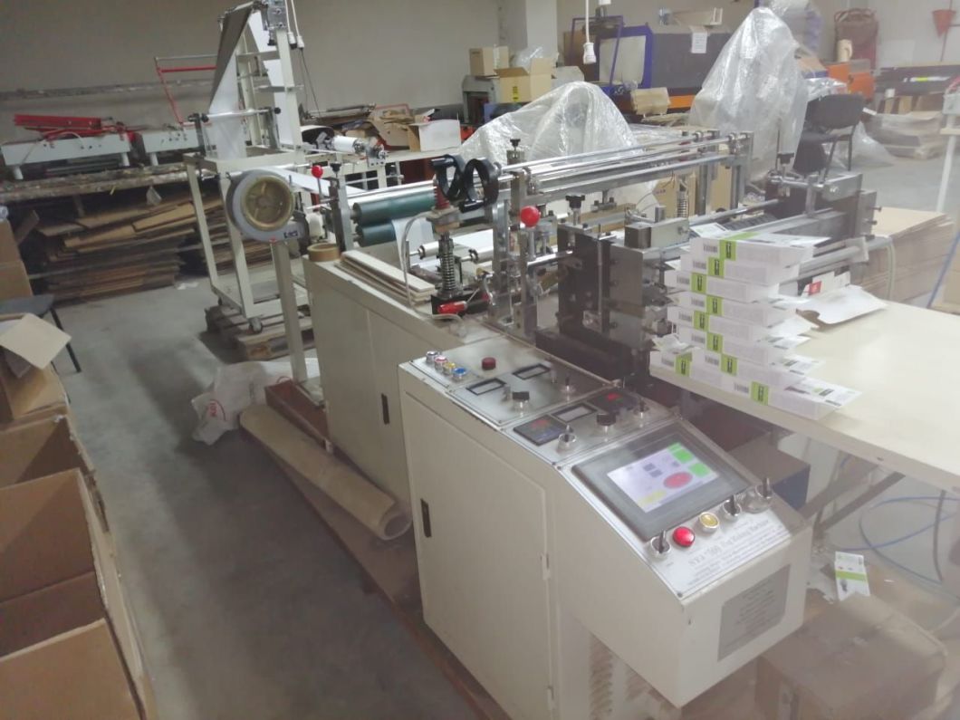 Máquina de embalaje de fabricación de bolsas de papel de té o café de buena calidad con pantalla táctil PLC