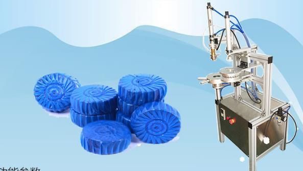 Venta caliente de la máquina de envasado de jabón de plisado de burbuja azul inodoro manual (Ht-900)