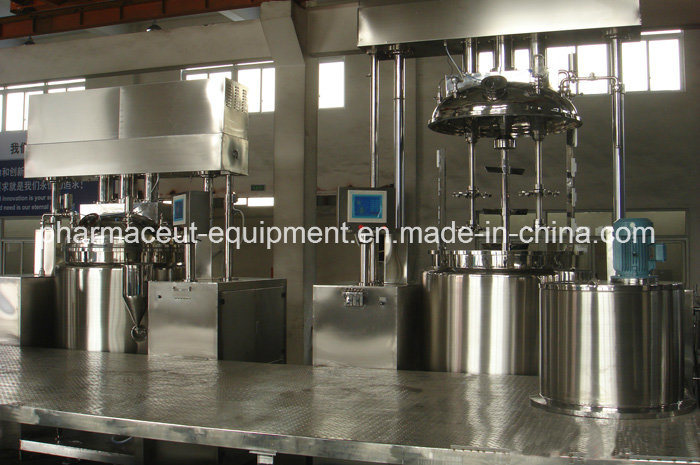 Máquina emulsionante al vacío de crema (TFZR)