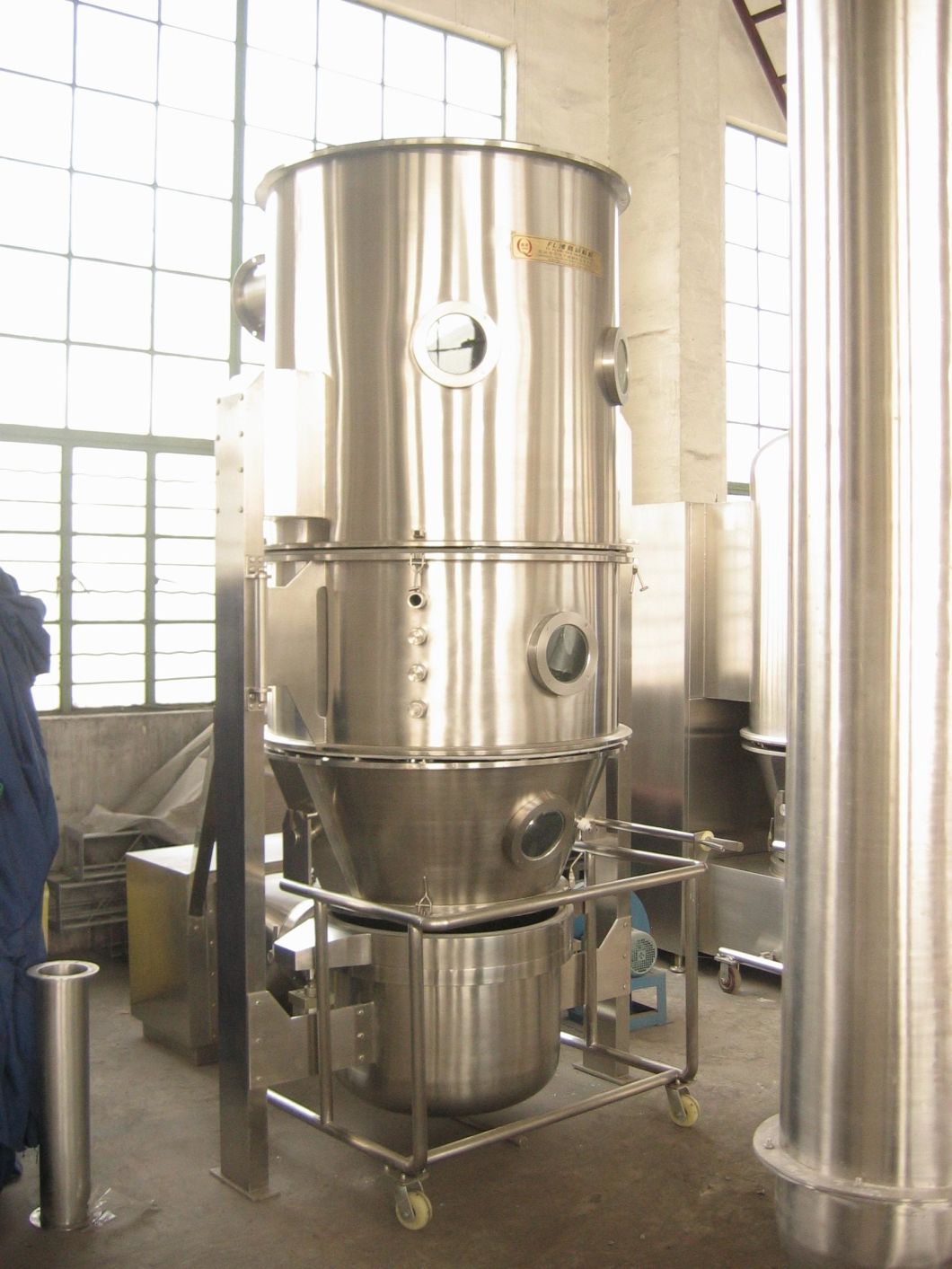 La mejor máquina revestidora de lecho fluidizado farmacéutico Qualitye (Ldp)