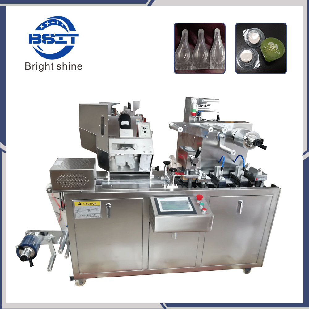 Empaquetadora automática de blister de miel de mermelada de mantequilla de chocolate líquido de pasta automática (DPP80)
