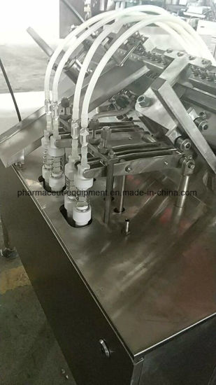 1-2ml Pesticide Ampoule Filling and Sealing Machine Price with Four Nozzle