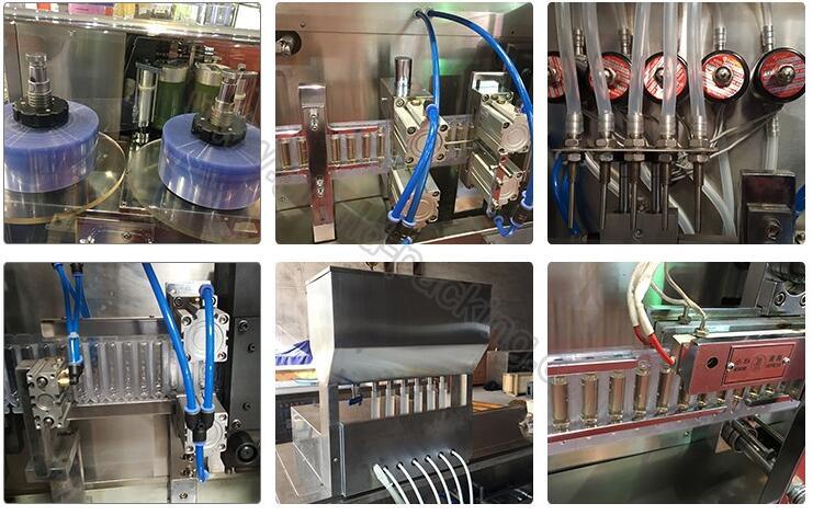 Stand-up Perfume Pl&aacute;stico Ampolla Formadora de l&iacute;quido Llenado Sellado M&aacute;quina envasadora (Botella de PVC / PE)