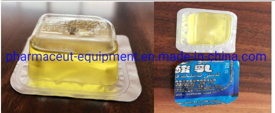 Automatic Dpp80 Al / PVC Liquid Blister Packing Machine (chocolate, honey, butter, jam, ketchup)