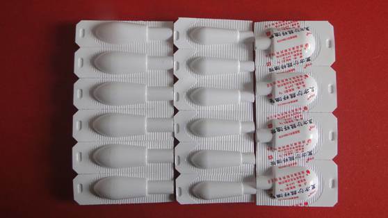 Пленка ПВХ-ПЭ Полностью автоматическая машина для наполнения упаковки суппозиториев Пленка 