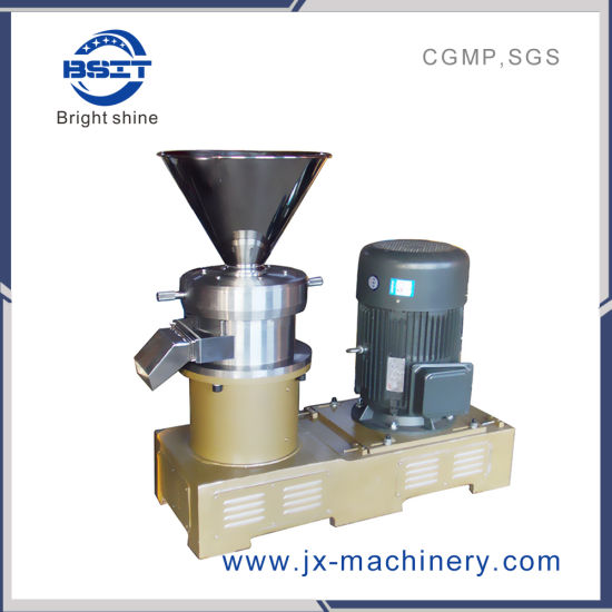 Food Industry Vertical Peanut Butter Making Colloid Mill Machine