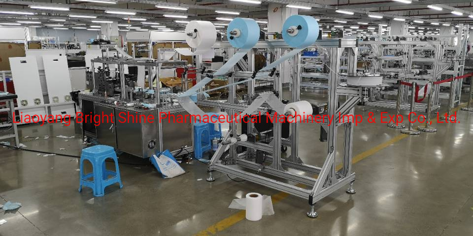 L&iacute;nea de producci&oacute;n autom&aacute;tica de mascarillas protectoras para mascarillas