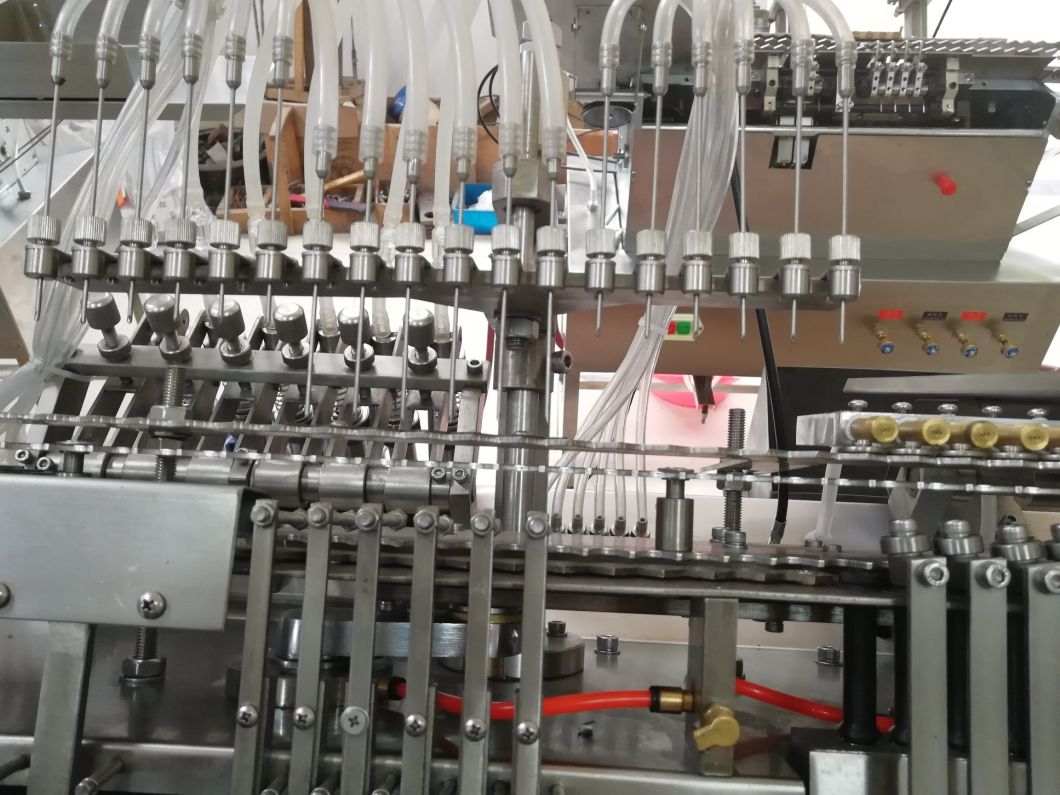 машин 5-10 мл /Машина для наполнения и запечатывания ампул с двумя насадками для 