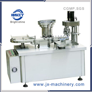 Glass Bottle or Plastic Bottle Vial Automatic Chuck Capping Machine