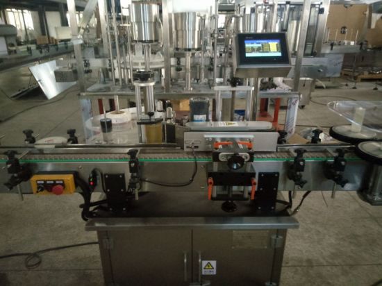 Automatic Adhesive Sticker Ampoule Tube Vial Labeling Machine