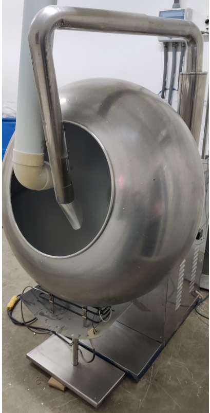1-10kg/Batch BY model High Efficiency Peanut Sugar Spray Coating Pan Machine