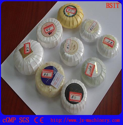 Round Body Soap Bar Pleating Wrapping Packing Machine (HT960)