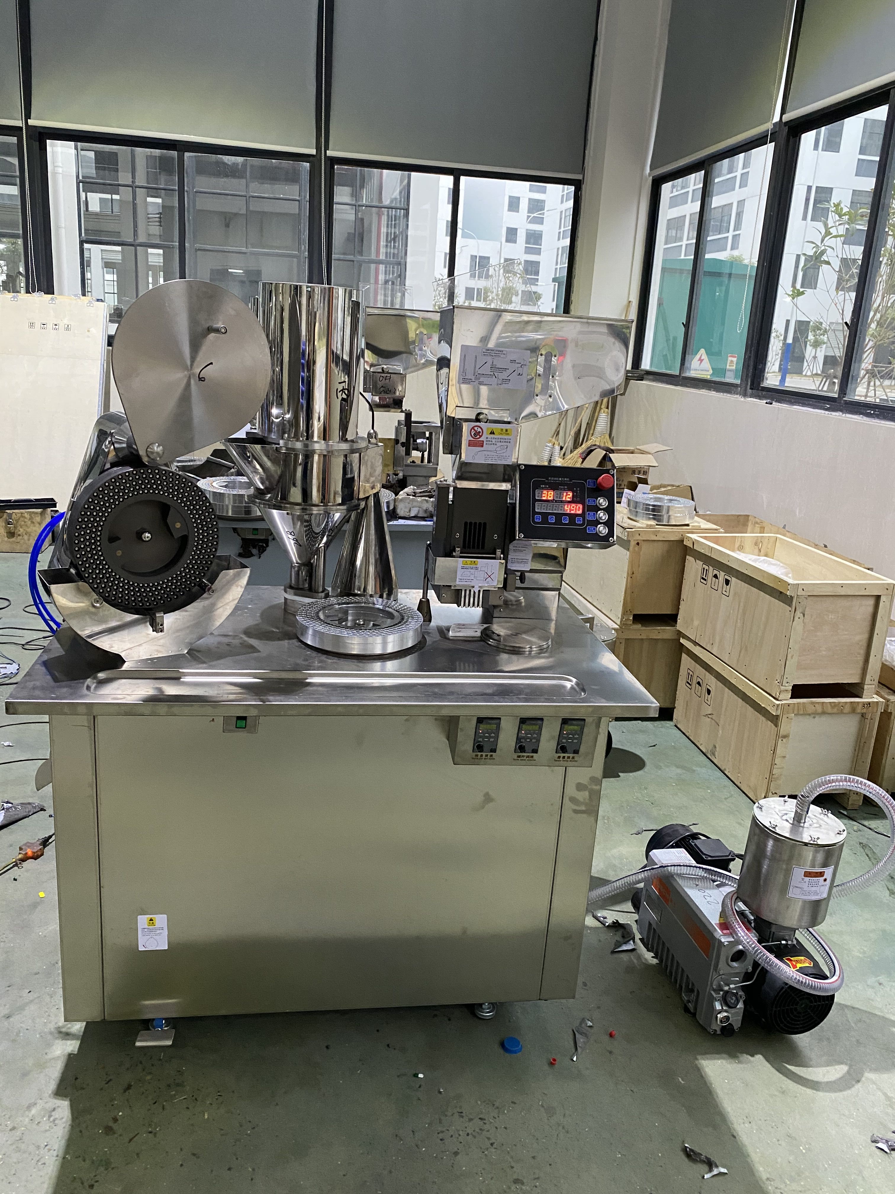 BSIT Brand CGN-208D Made in China Semi-Automatic Capsule Filler Machine 
