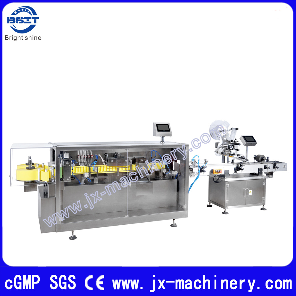 M&aacute;quina empacadora de sellado de llenado de l&iacute;quido de ampollas de probi&oacute;ticos bebibles de pl&aacute;stico (DSM de menor velocidad)