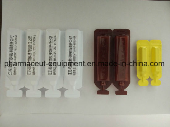 Dsm5+Lm100 Plastic Ampoule Bottle Filling Capping and Labeling Machine