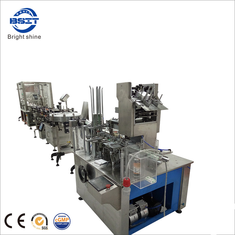 Поршневой насос 5-15 мл, машина для наполнения и укупорки глазных капель, 