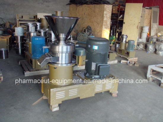 Food Commercial Vertical Peanut Butter Making Colloid Mill Machine
