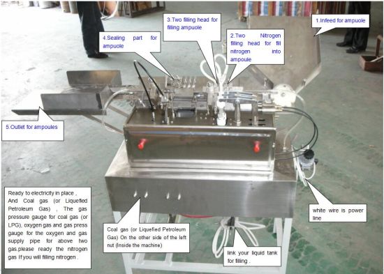 Factory Price Wholesale Automatic Pesticide Glass Ampoules Filling Machine (5-10ml)