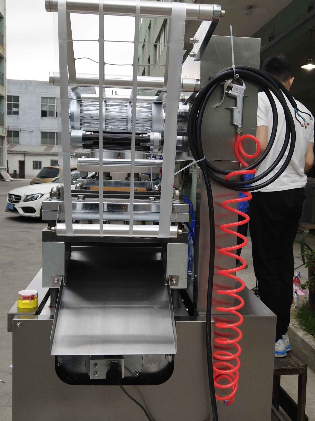 машина Блистерная машина для упаковки таблеток/капсул (Dpp250) 