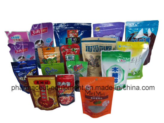 High Speed 30-60 Bag /Min Stand-up Sachet Pouch Packing Machine for Powder