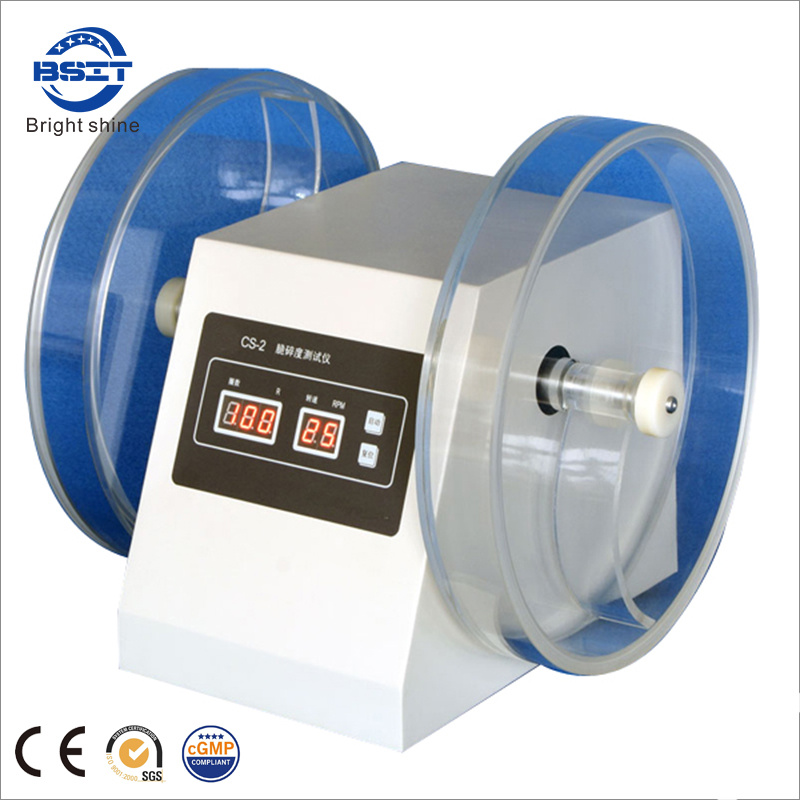 Тестер ломкости лаборатории фармацевтического оборудования с возможностью горячей замены для планшета (CS-2)