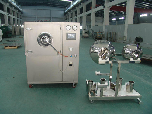 Labortary Mini Tablet Chocolate Sugar Film-Coating Pharmaceutical Machine with 3 Pots