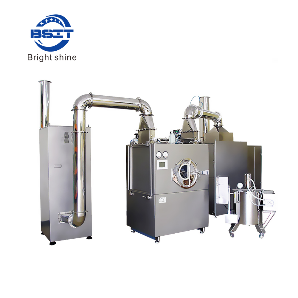 High Efficiency Tablet Coating Machine Water Soluble Film Sugarcoat with GMP Standards
