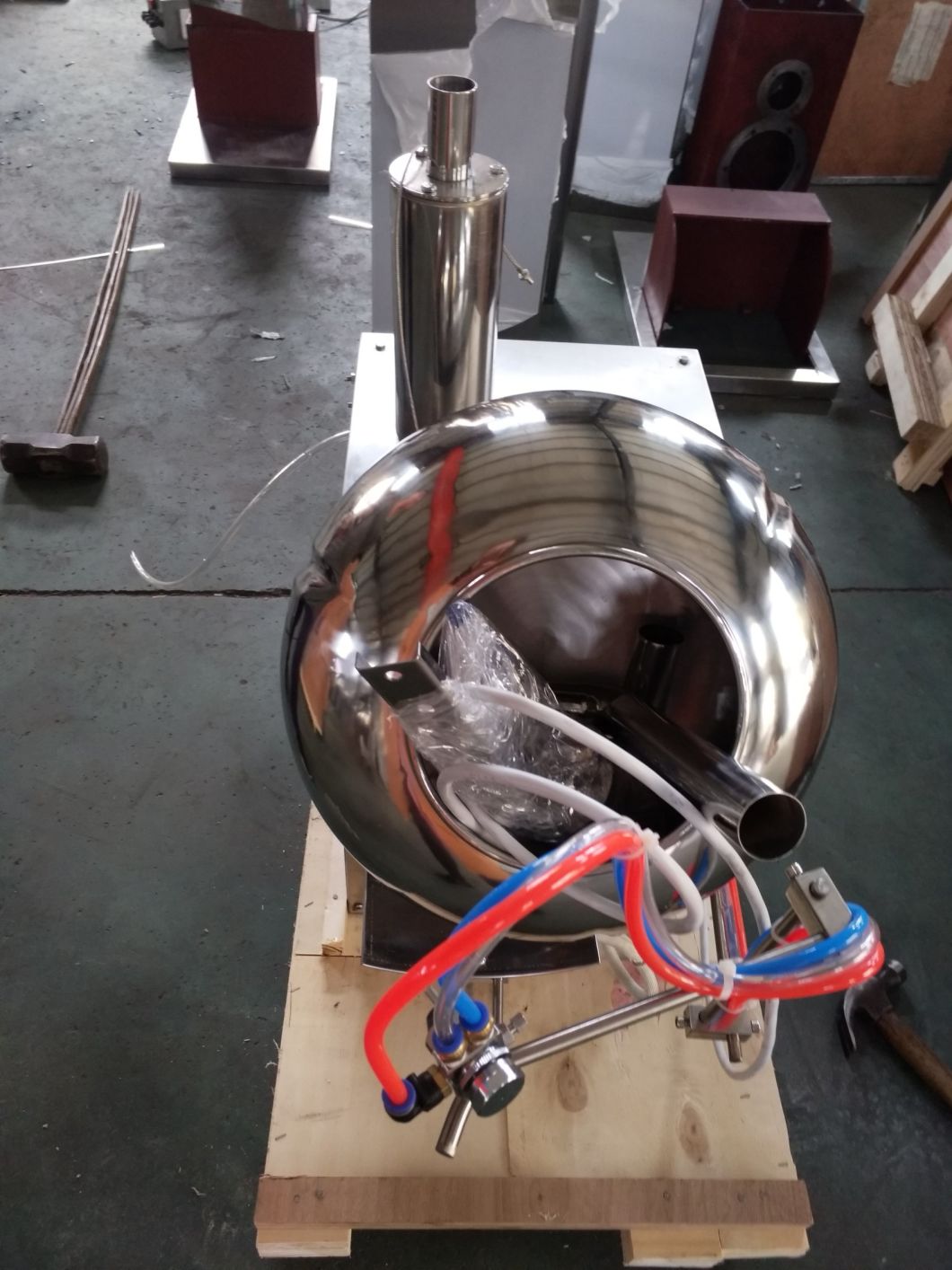 (P&iacute;ldora / Az&uacute;car / Tableta / Pel&iacute;cula / Recubridor de medicamentos) M&aacute;quina de recubrimiento de az&uacute;car Byc-800A