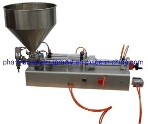 Manual Operate Horizontal Pneumatic Ointment Filling Machine