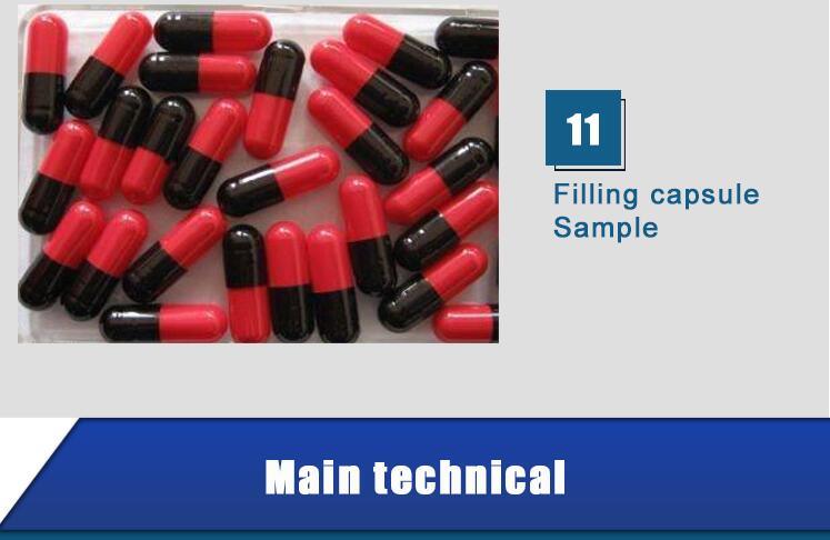 M&aacute;quina rotativa de llenado de c&aacute;psulas farmac&eacute;uticas Njp de alta precisi&oacute;n