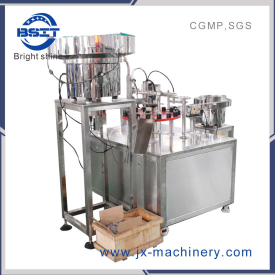 China 2 Heads PP Ampoule Filling Machine for Cosmetic Hyaluronic Acid Liquid