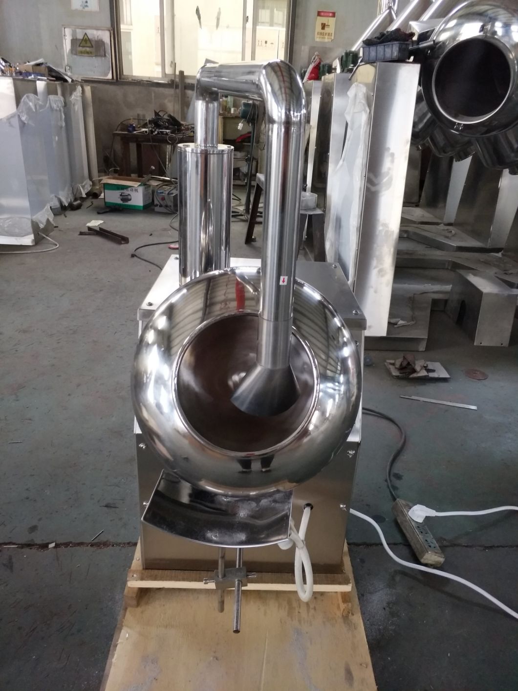 (P&iacute;ldora / Az&uacute;car / Tableta / Pel&iacute;cula / Recubridor de medicamentos) M&aacute;quina de recubrimiento de az&uacute;car Byc-800A