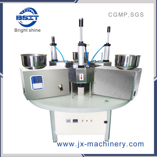 China Instant Tea Cup Hidden Filling Machine with Three Heads