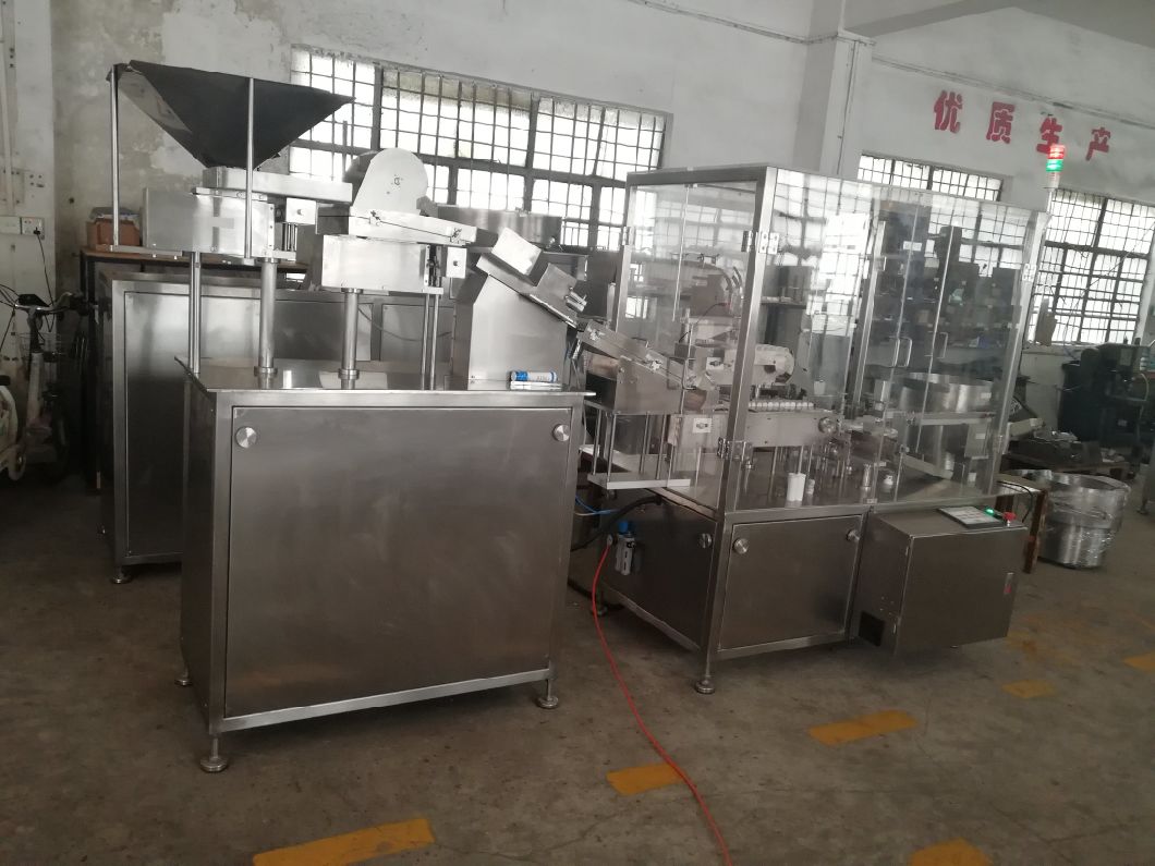 Машина для наполнения шипучих таблеток / Машина для нанесения этикеток на тюбики / Машина для упаковки 